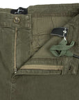 Nori Green Cargo Twill Chinos JEANS 7 For All Mankind