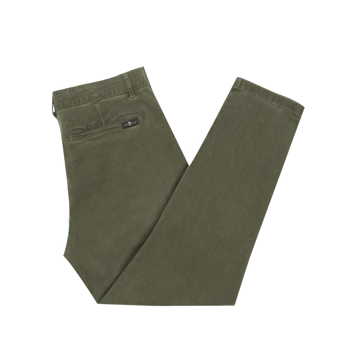 Nori Green Cargo Twill Chinos JEANS 7 For All Mankind