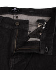 Black Wash Slimmy Stretch Tek Backquote Jeans JEANS 7 For All Mankind