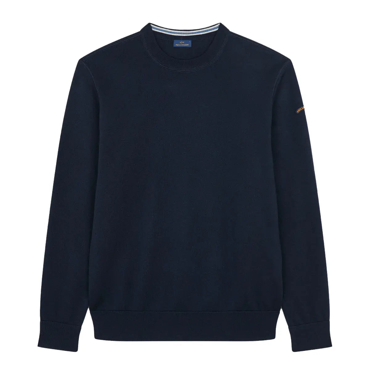 Navy Crewneck Wool Sweater KNITWEAR Paul & Shark