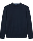 Navy Crewneck Wool Sweater KNITWEAR Paul & Shark