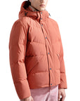 Burnt Orange Typhoon® Save the Sea 4x4 Stretch-Daunenwattierte Jacke