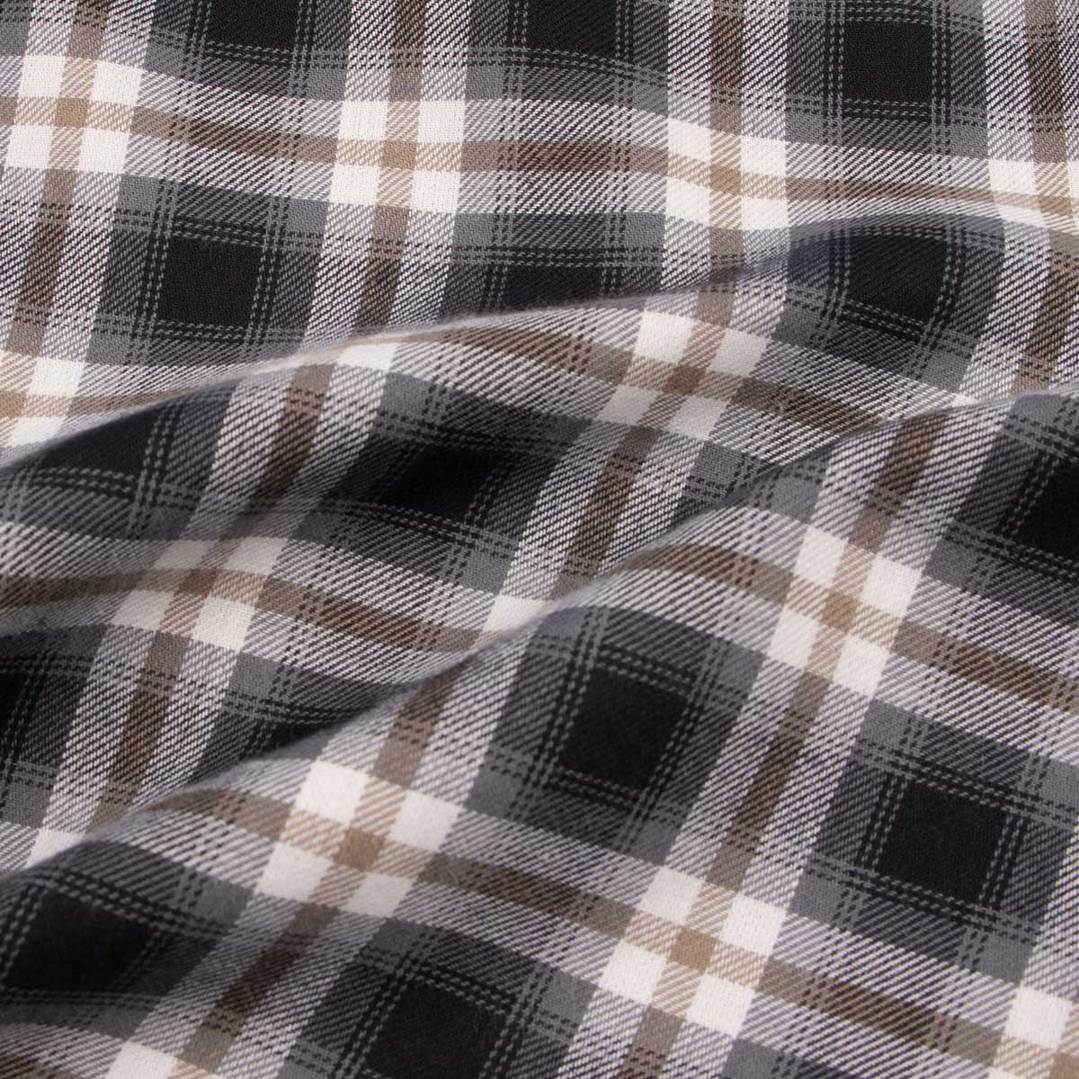 Black & White Check Long Sleeve Brushed Cotton Shirt L/S SHIRTS Paul & Shark