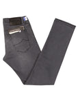 Mid Grey 'Nick' Stretch Slim Fit Jeans