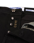 Black 'Bard' Slim Fit Jeans JEANS Jacob Cohen