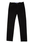 Black 'Bard' Slim Fit Jeans JEANS Jacob Cohen