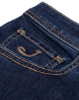 Mid Wash 'Bard' Slim Fit Jeans