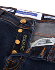 Dark Mid Wash 'Eduard' Regular Fit Jeans