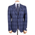 Blue Check 'Jacket in a Box' Wool & Cashmere Unstructured Jacket JACKETS Belvest