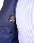 Navy Weave Super 130's Wool Suit