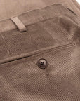 Mid-Brown Loro Piana Stretch Cotton & Wool Corduroy Trousers