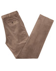 Mid-Brown Loro Piana Stretch Cotton & Wool Corduroy Trousers