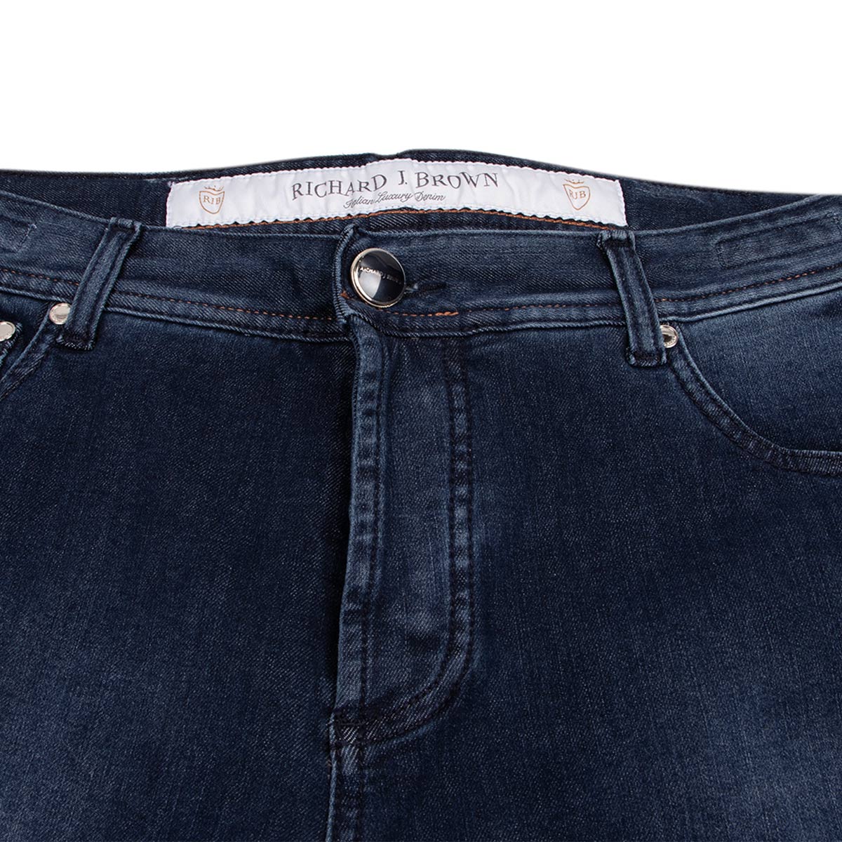 Richard J Brown Mid Wash 'Tokyo' Slim Fit Jeans