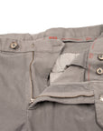 Light Grey Moleskin Cotton Stretch Chinos