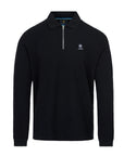 Black Badge Organic Cotton Long Sleeve Polo Shirt