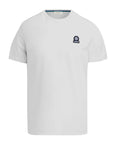 White Badge Logo Cotton T-Shirt