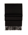 Black Classic Cashmere Scarf SCARVES Robert Old