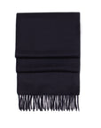 Navy Classic Cashmere Scarf SCARVES Robert Old