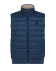 Insignia Blue Circuit Down Filled Gilet BLOUSONS Belstaff