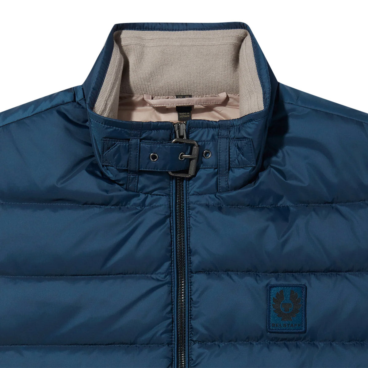 Insignia Blue Circuit Down Filled Gilet BLOUSONS Belstaff