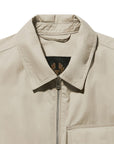 Stone Beige Drome Cotton Gabardine Overshirt BLOUSONS Belstaff