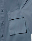 Blue Flint Garment Dyed Cotton Scale Shirt L/S SHIRTS Belstaff