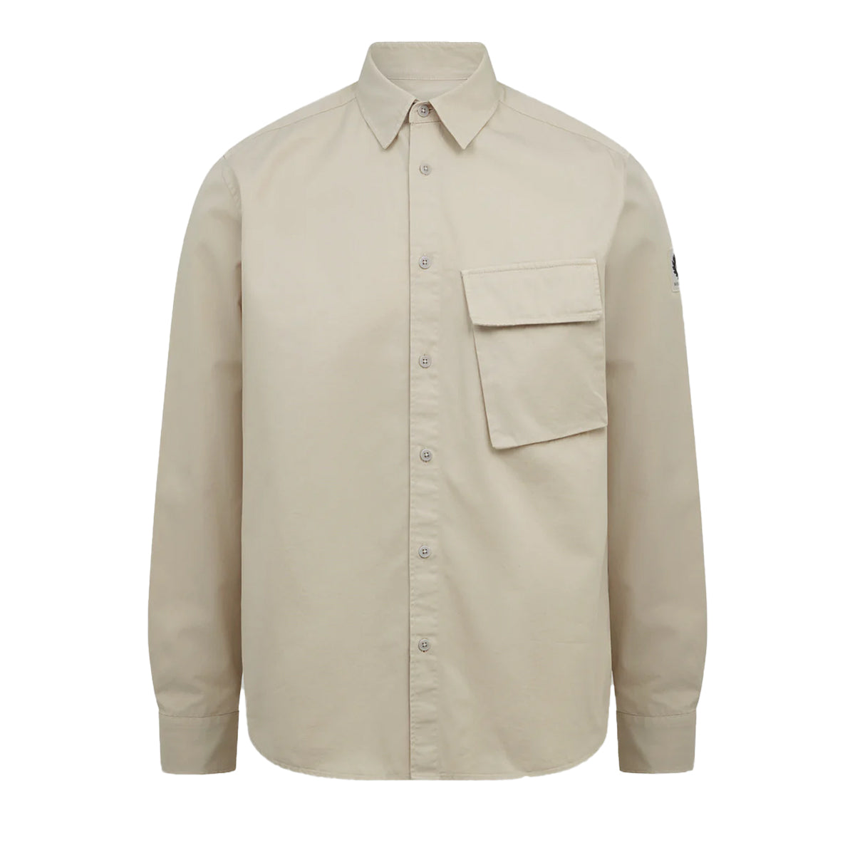 Stone Beige Scale Long Sleeve Shirt L/S SHIRTS Belstaff