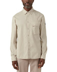 Stone Beige Scale Long Sleeve Shirt L/S SHIRTS Belstaff