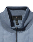 Flint Blue Kelbrook Merino Wool Zip Cardigan KNITWEAR Belstaff