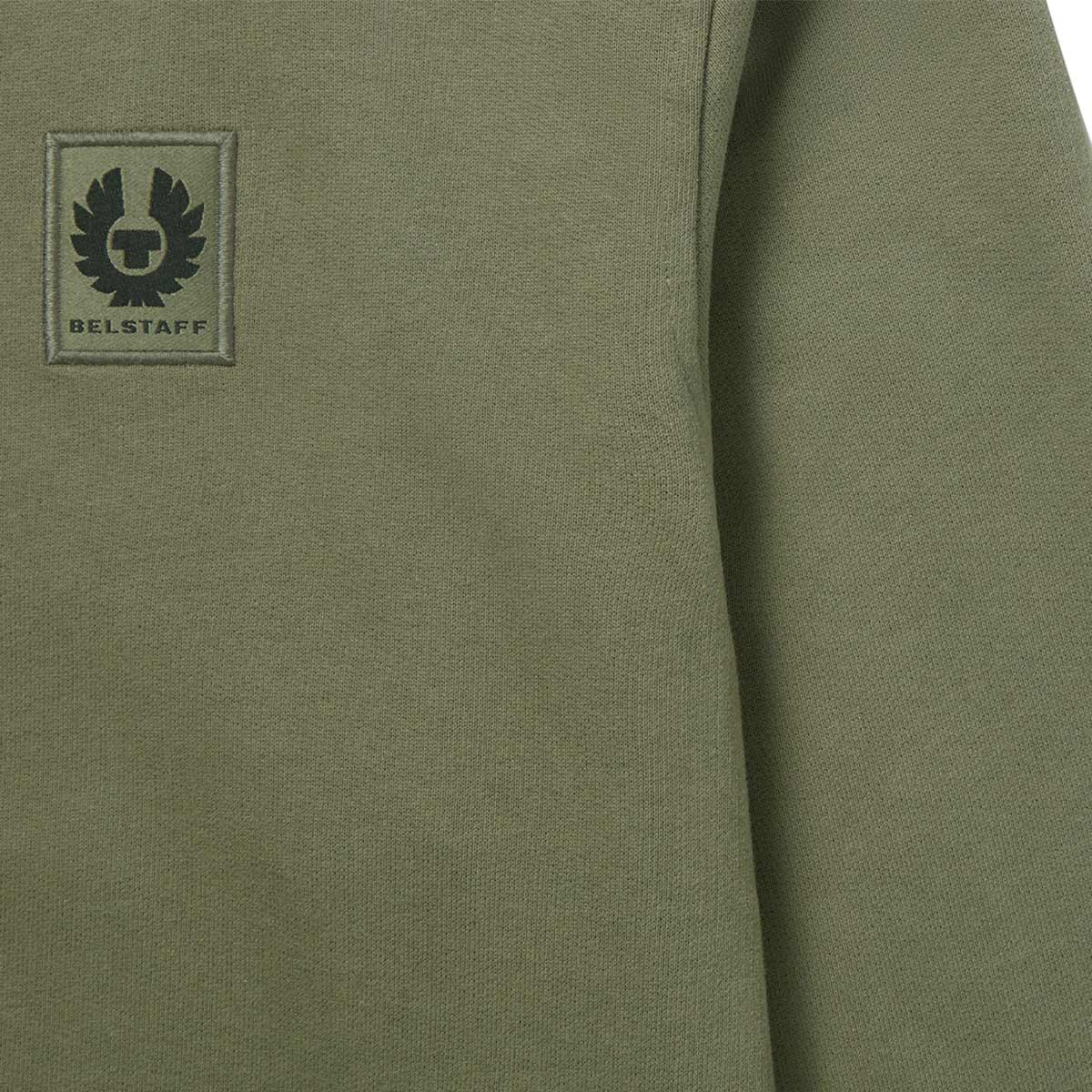 Surplus Green Fleece Cotton Sweatshirt SWEATS Belstaff