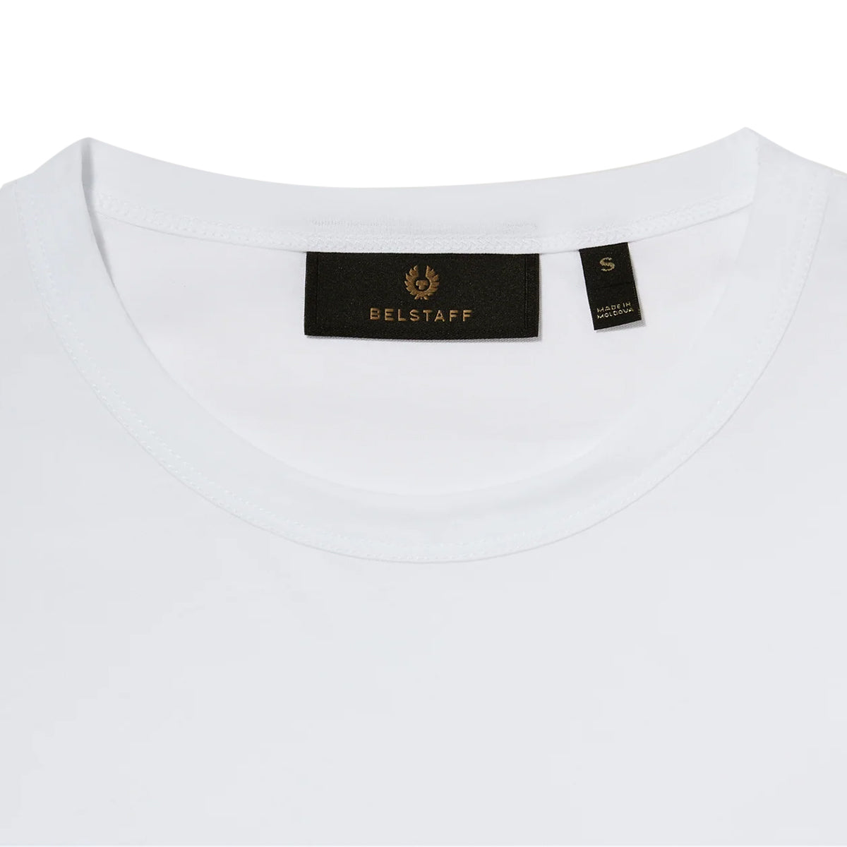 White Jersey Cotton T-shirt TEE SHIRTS Belstaff