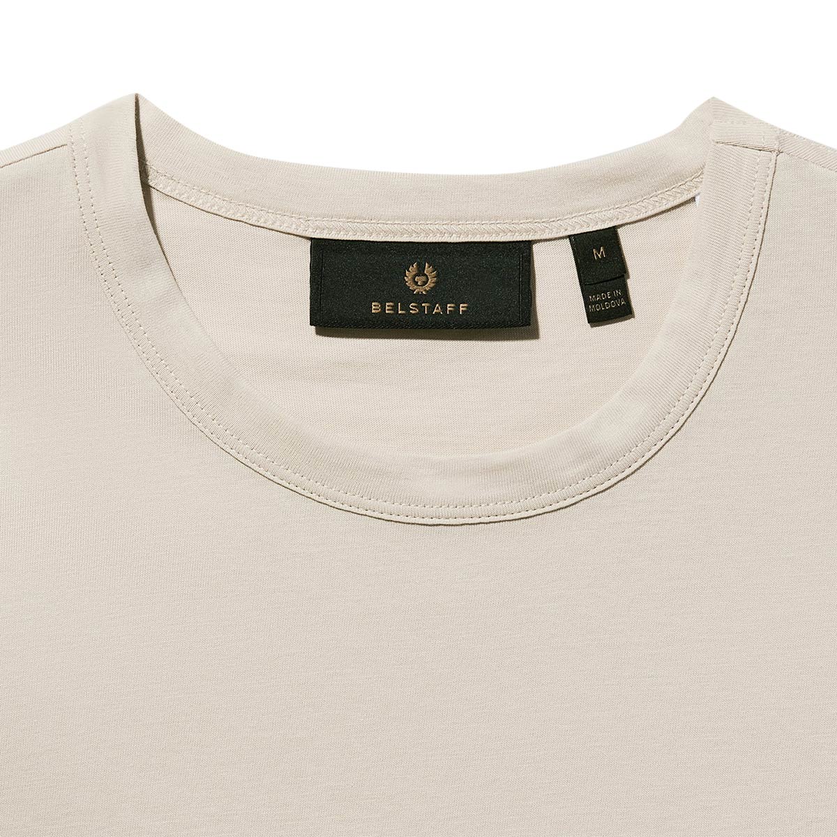 Stone Beige Jersey Cotton T-shirt TEE SHIRTS Belstaff