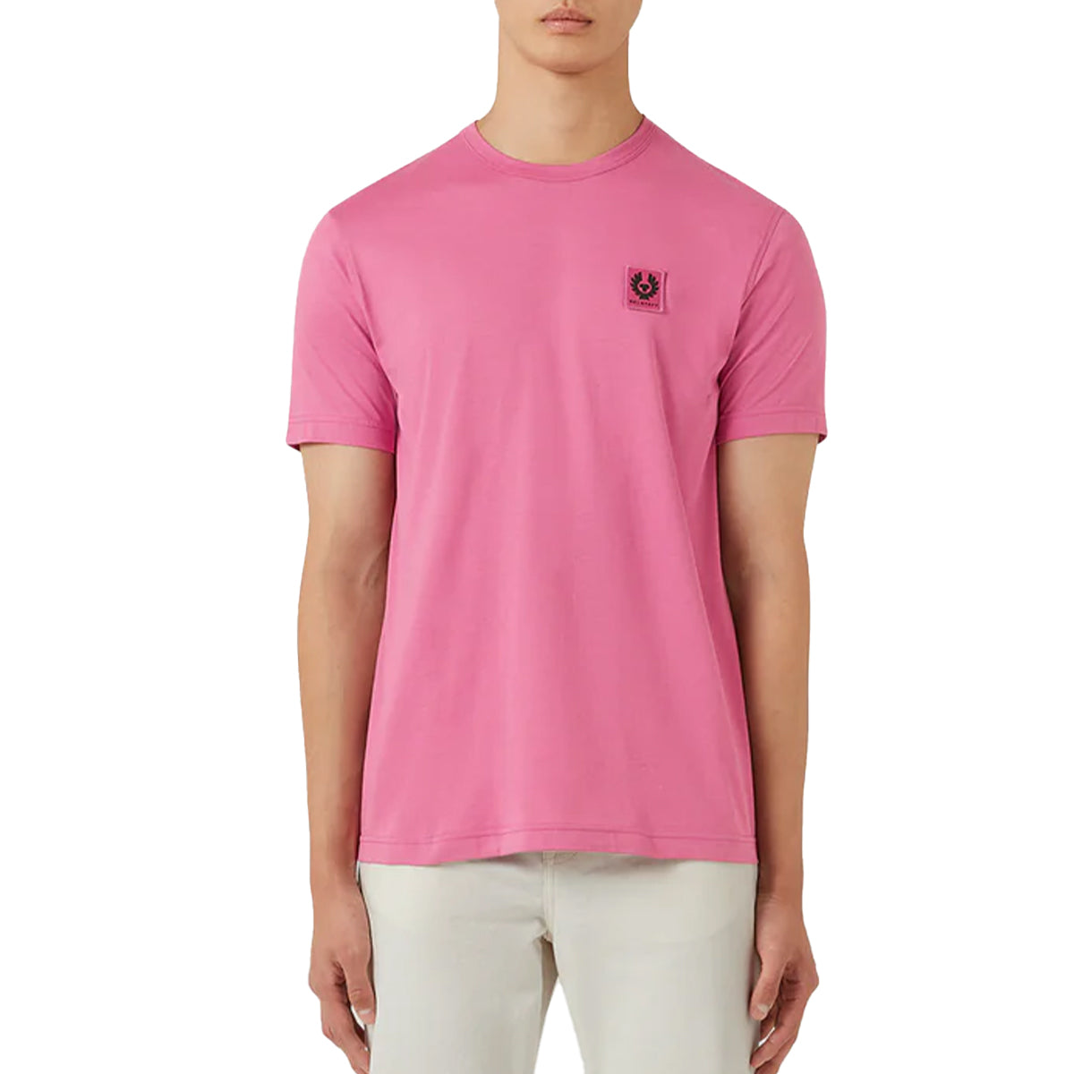 Magenta Jersey Cotton T-shirt TEE SHIRTS Belstaff