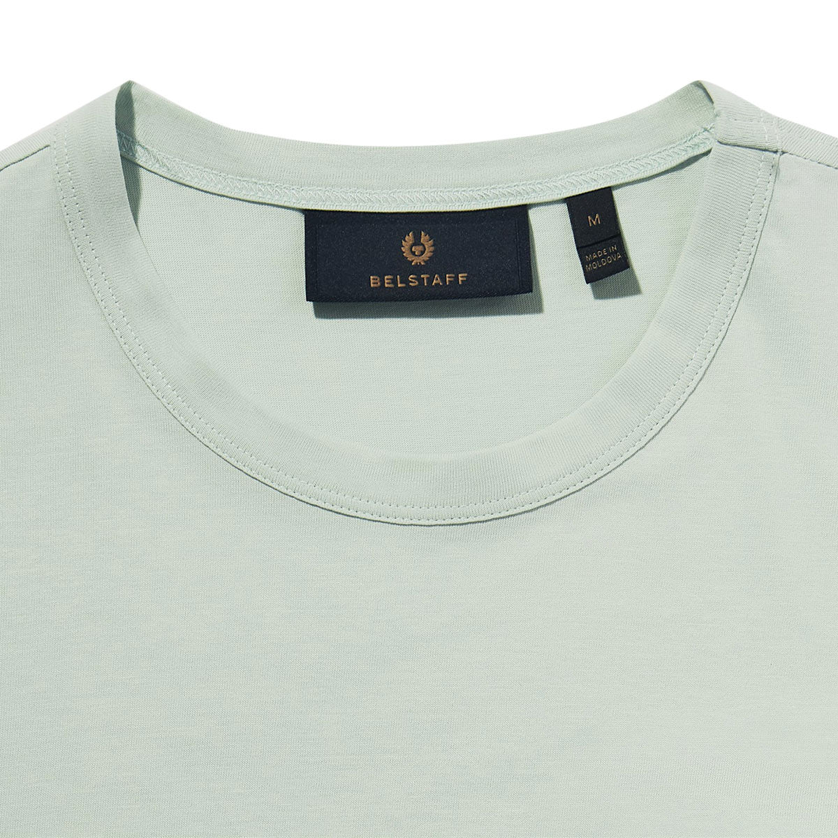 Breeze Green Jersey Cotton T-shirt TEE SHIRTS Belstaff