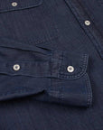 Dark Wash Egyptian Cotton Denim Shirt L/S SHIRTS Paul & Shark