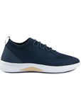 Navy Shark-Wave Technical Knit Sneakers SHOES Paul & Shark