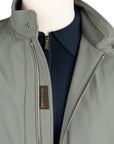 Stone Green 'Alberti' Bomber Jacket BLOUSONS MooRER