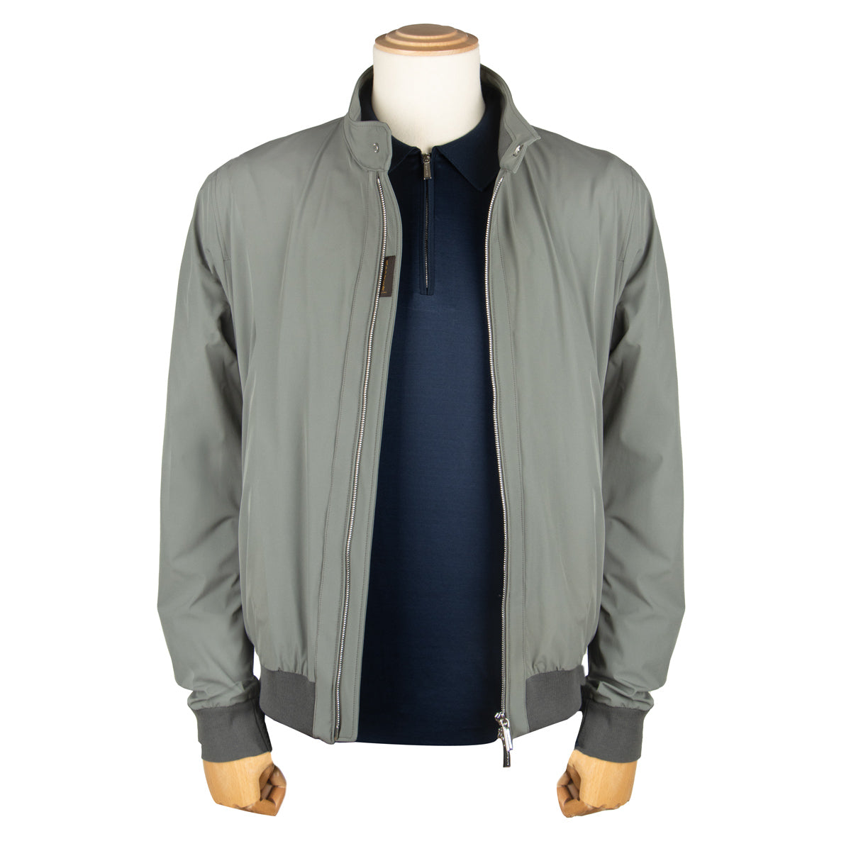 Stone Green &#39;Alberti&#39; Bomber Jacket BLOUSONS MooRER