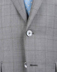 Grey Check Loro Piana Super 150s Merino Wool Suit SUITS Robert Old