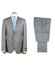 Grey Check Loro Piana Super 150s Merino Wool Suit