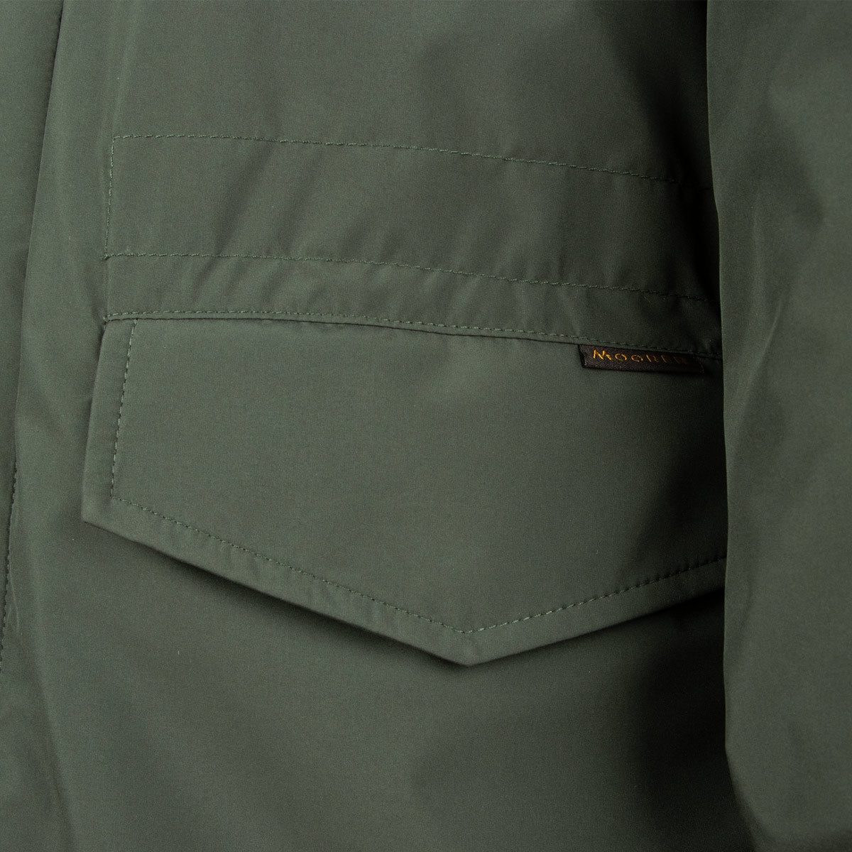 Forest Green 'Denver' Waterproof Field Jacket BLOUSONS MooRER