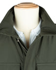 Forest Green 'Denver' Waterproof Field Jacket BLOUSONS MooRER