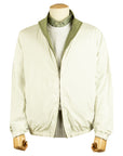 Olive Green and Cream Ted Airstop Reversible Jacket