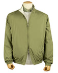 Olive Green and Cream Ted Airstop Reversible Jacket