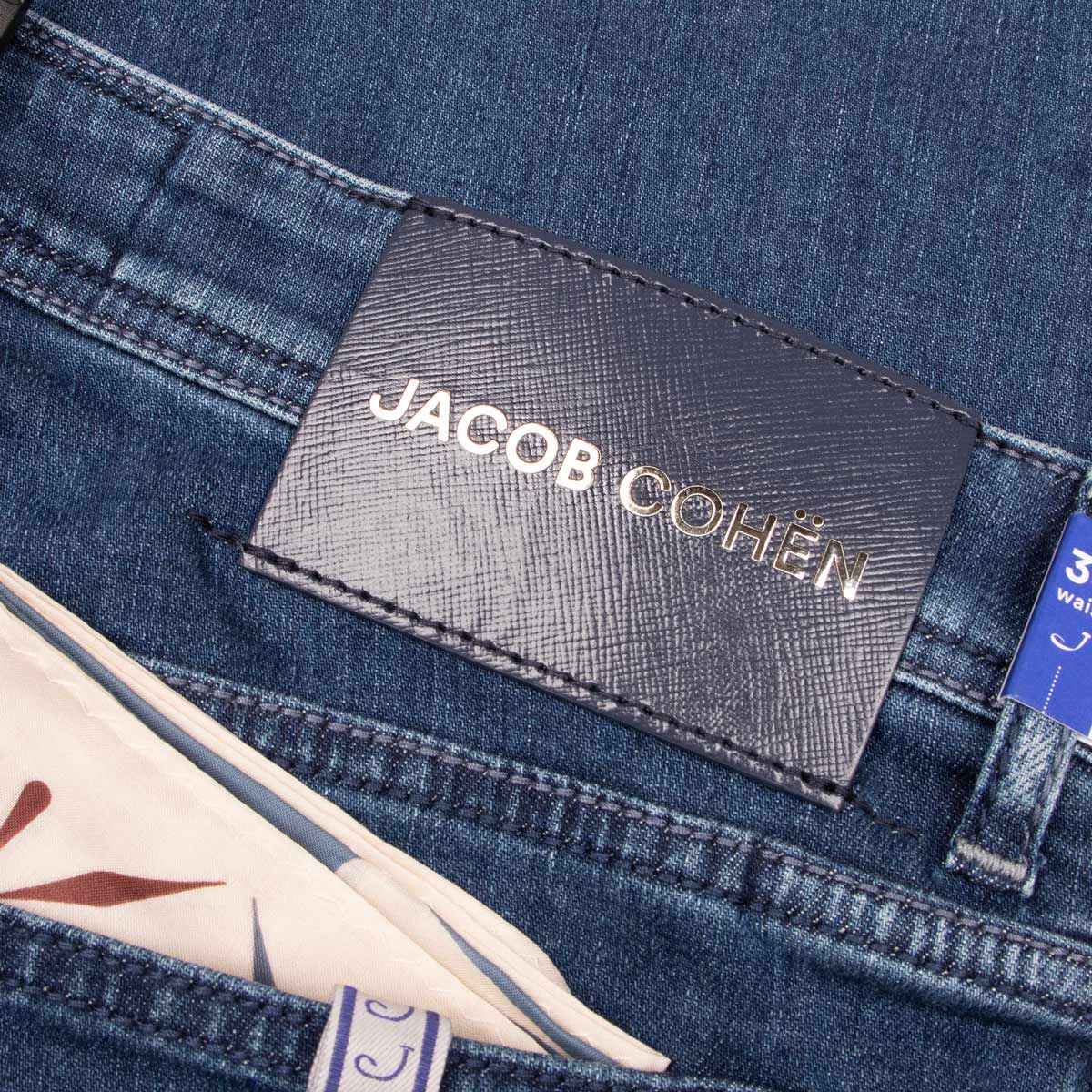 Mid Blue 'Eduard' Regular Fit Jeans Jacob Cohen