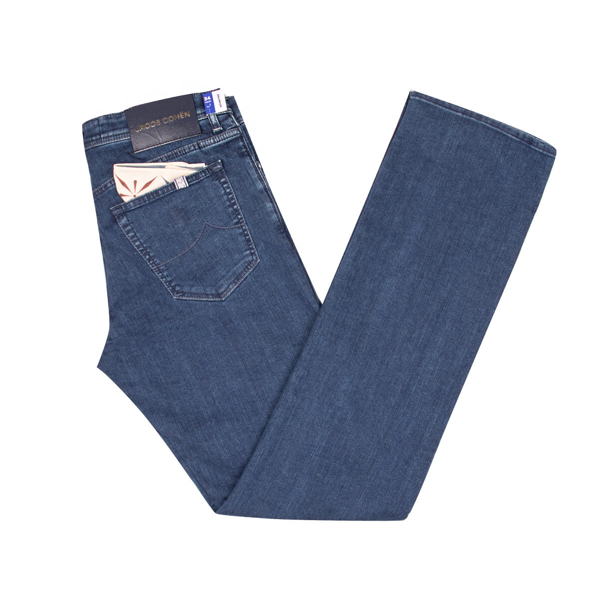 Mid Blue 'Eduard' Regular Fit Jeans Jacob Cohen