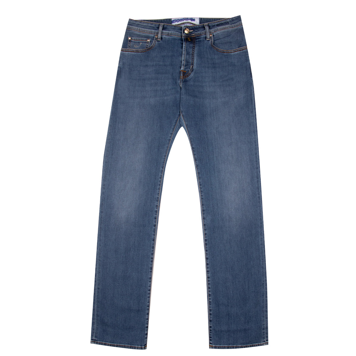 Light Blue Wash 'Eduard' Regular Fit Jeans JEANS Jacob Cohen