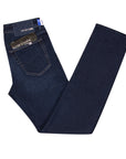 Dark Wash 'Bard' Denim Slim Fit Jeans JEANS Jacob Cohen