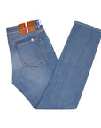 Light Blue Wash 'Bard' Slim Fit Jeans JEANS Jacob Cohen