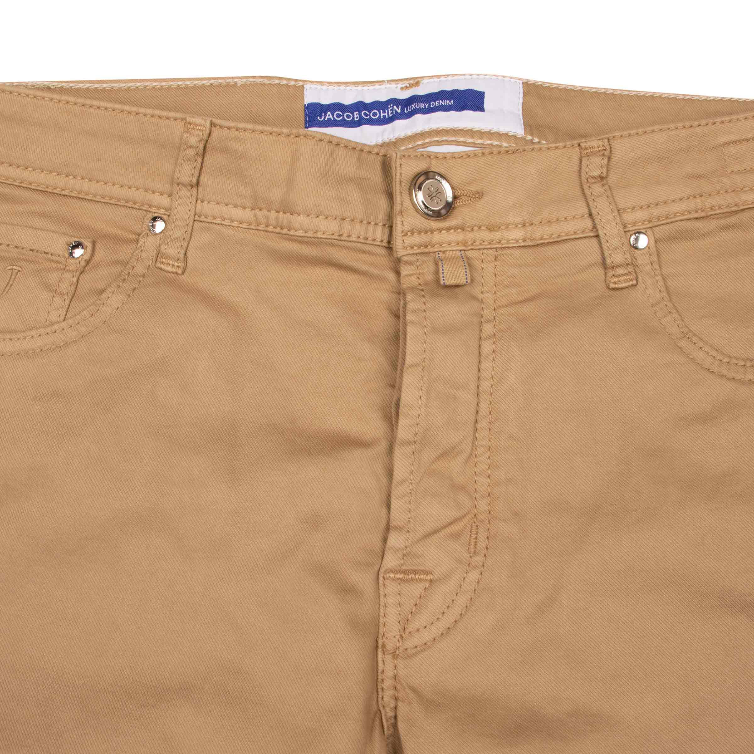 Khaki Beige 'Bard' Slim Fit Jeans JACOB COHEN